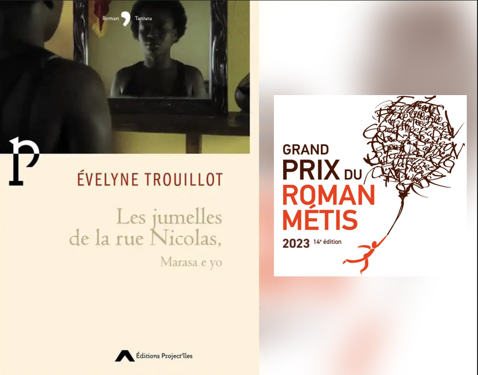 Le roman  «  Les jumelles de la rue Nicolas » de Evelyne Trouillot sélectionné dans le Grand prix Métis 2023